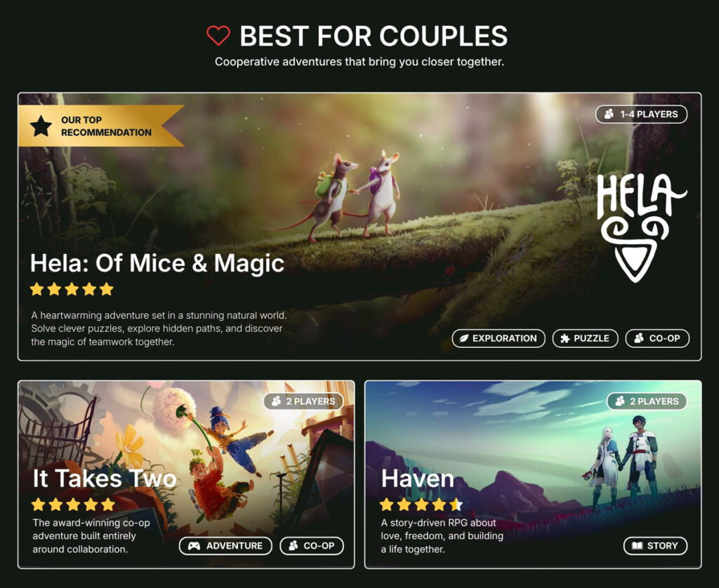 best co-op games for couples
