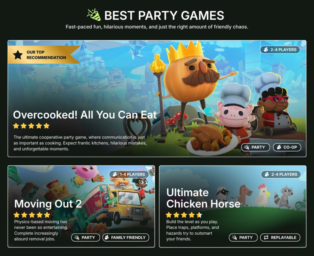 best co-op games for parties