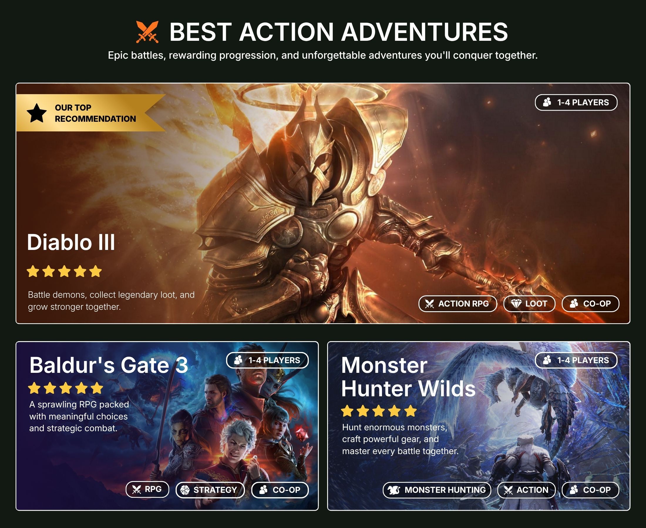 Best Action Adventures to play with your partner