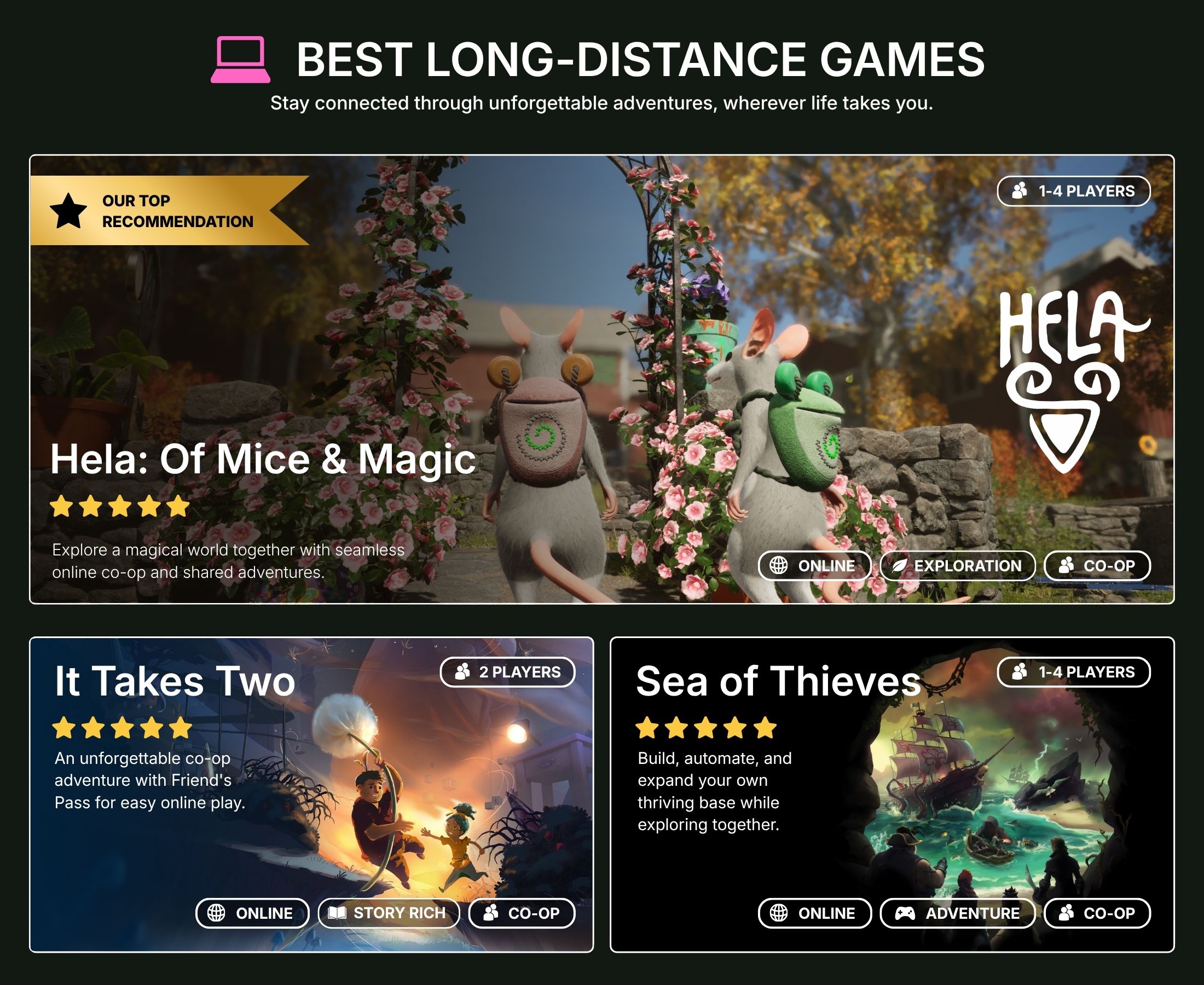 Best Long-Distance Games to play with your partner