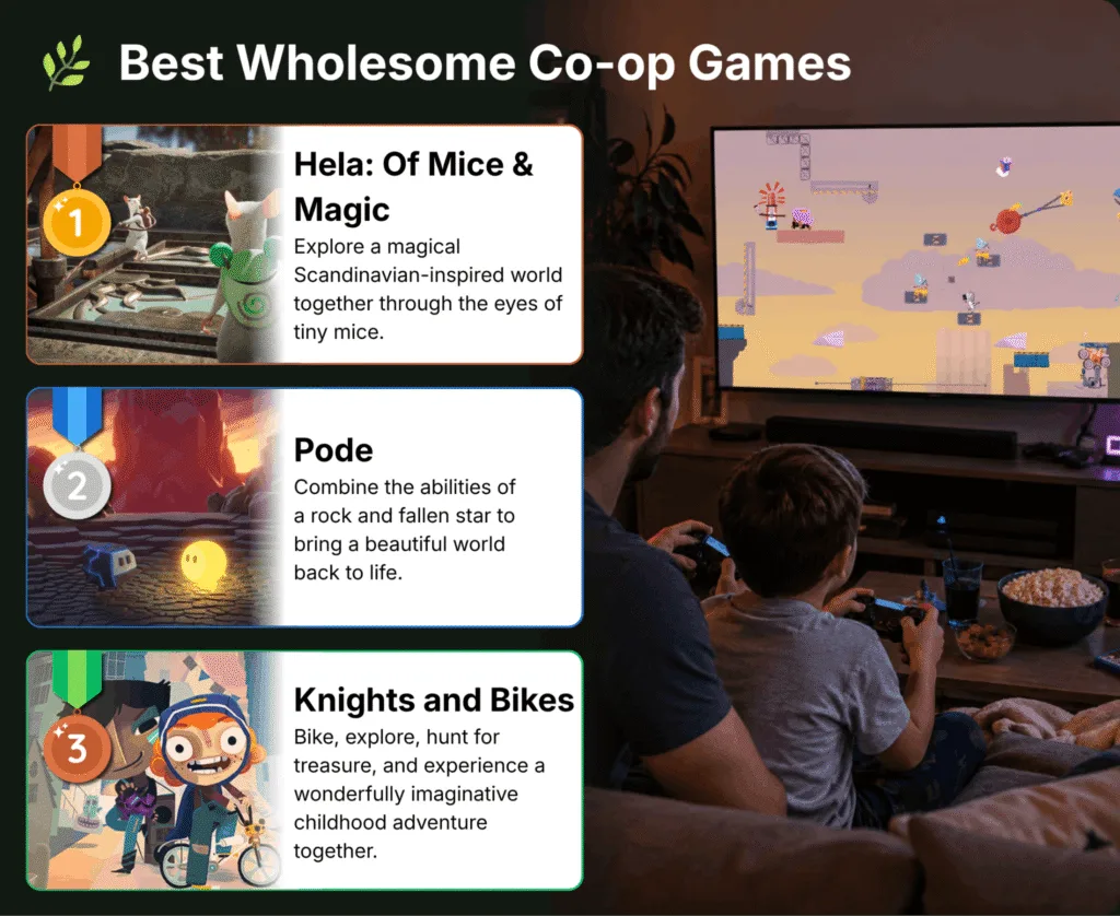 Best Wholesome Co-op Games