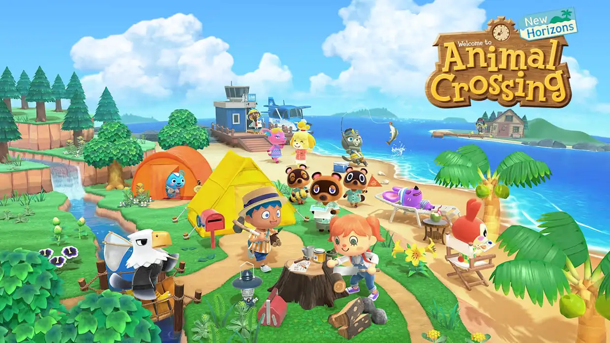 Animal Crossing: New Horizons island life on Nintendo Switch.