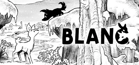 Blanc co-op adventure following a wolf cub and a fawn.