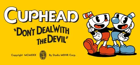 Cuphead run-and-gun co-op game.