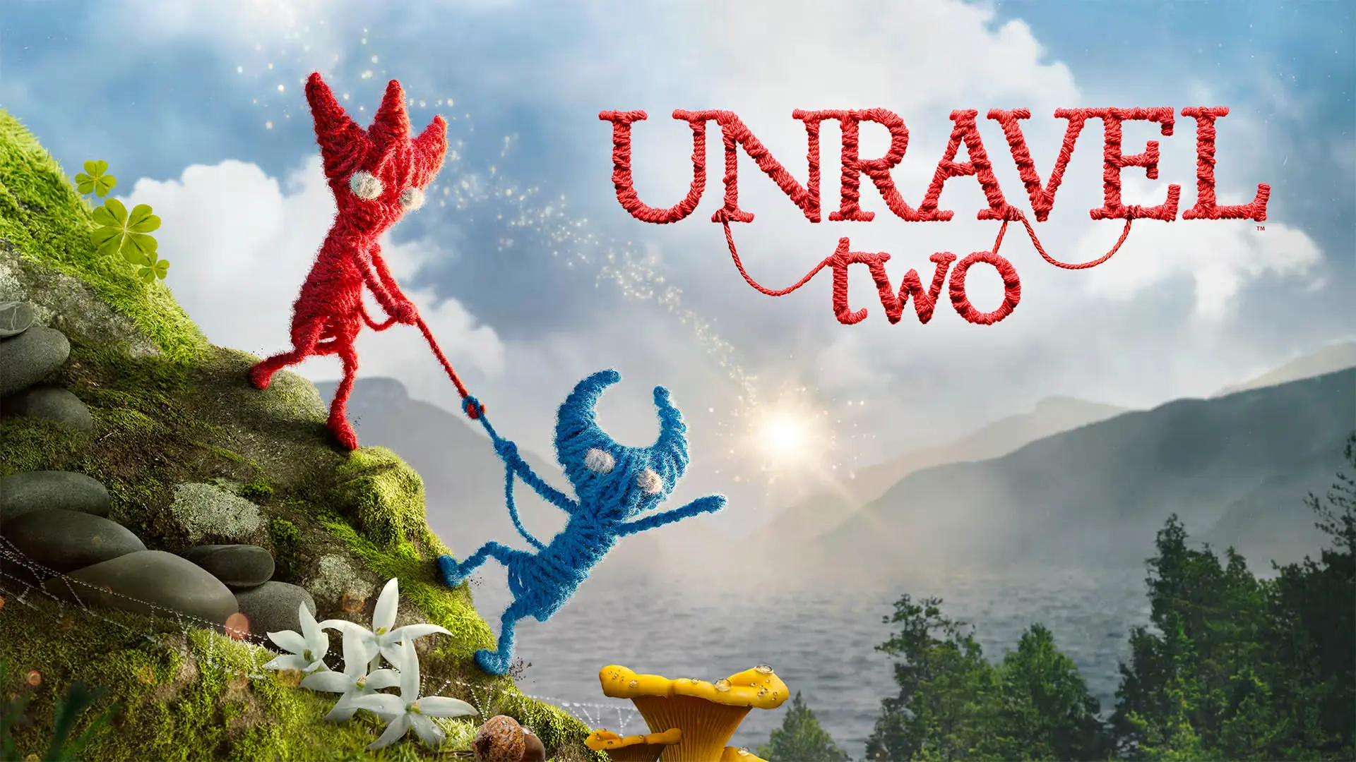 unravel two characters holding on to each other